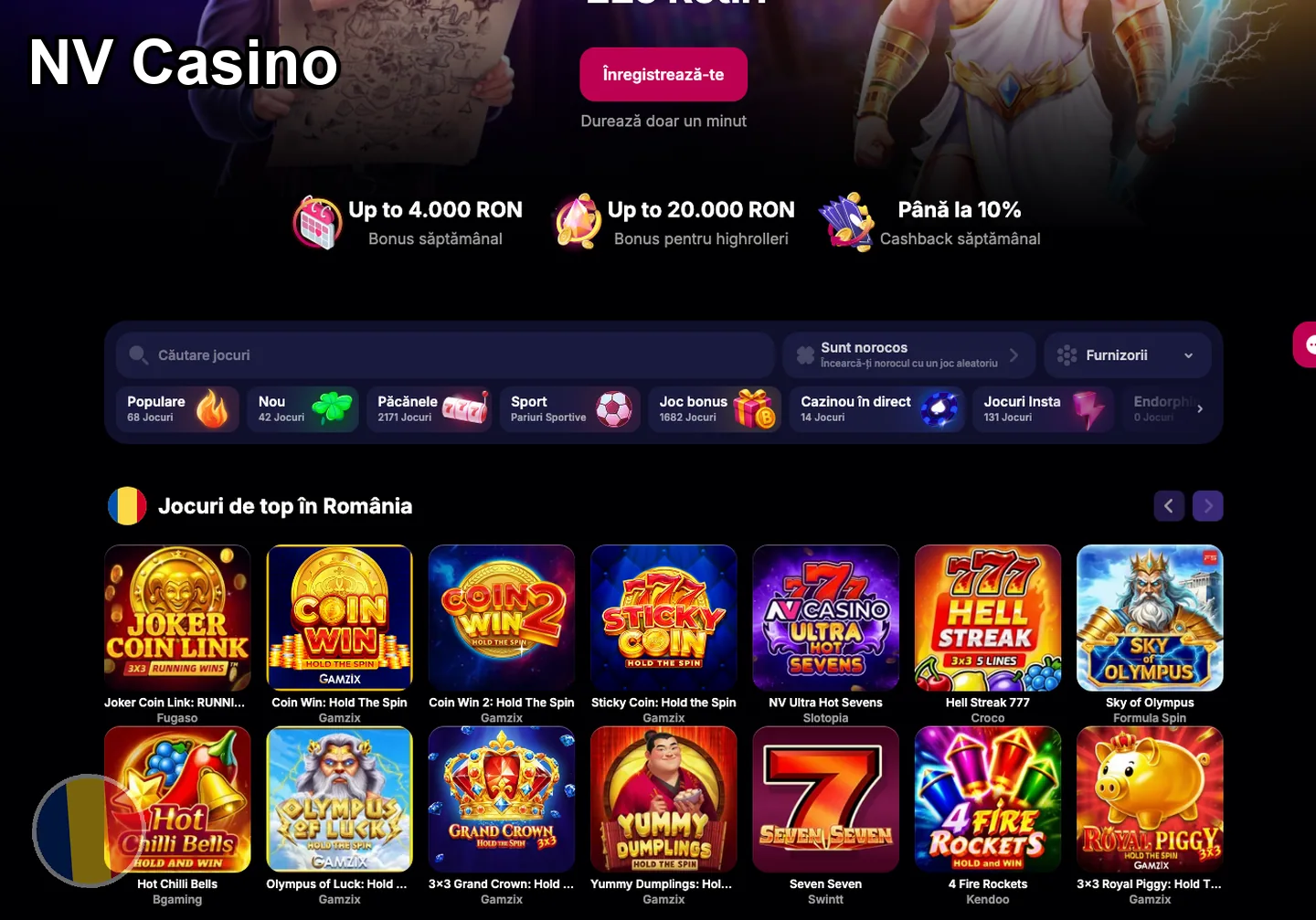 games and slots – NV Casino: depunere și retragere la NV Casino: pași