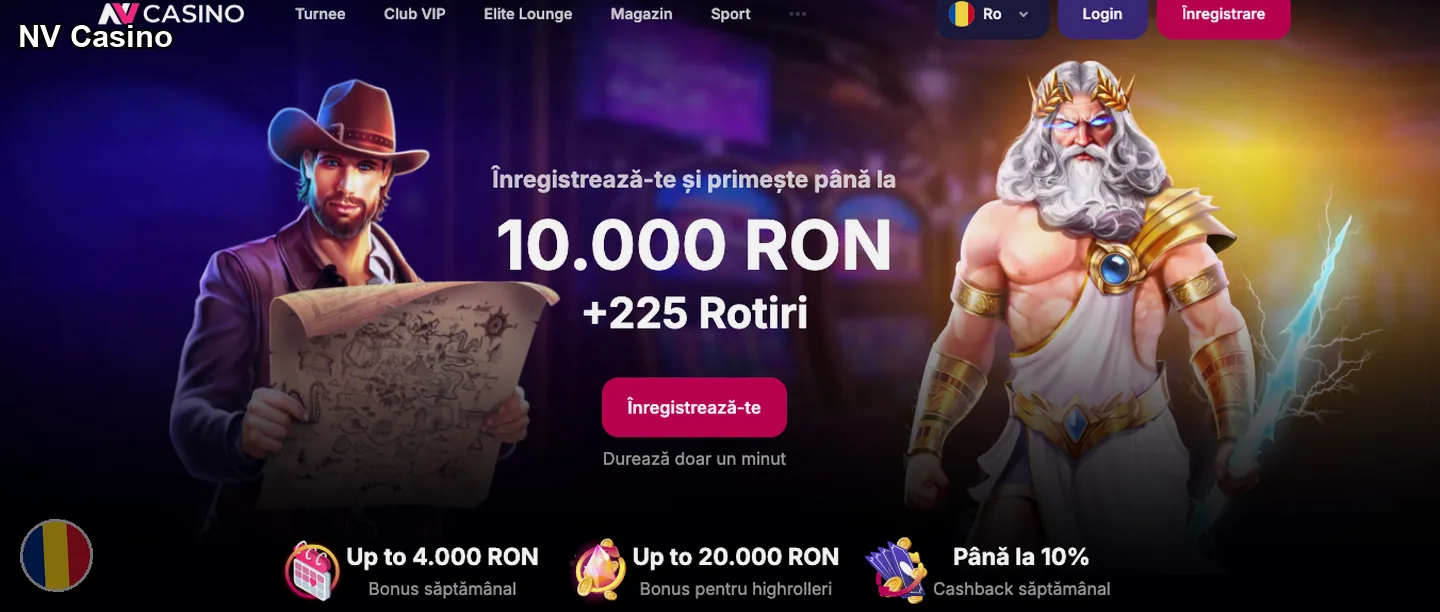 welcome bonus – NV Casino: condiții de rulaj și termenul de valabil