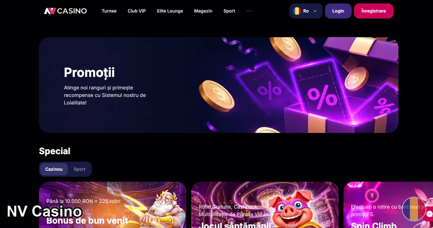 welcome bonus – NV Casino: NV Casino bonus: structura pachetului de